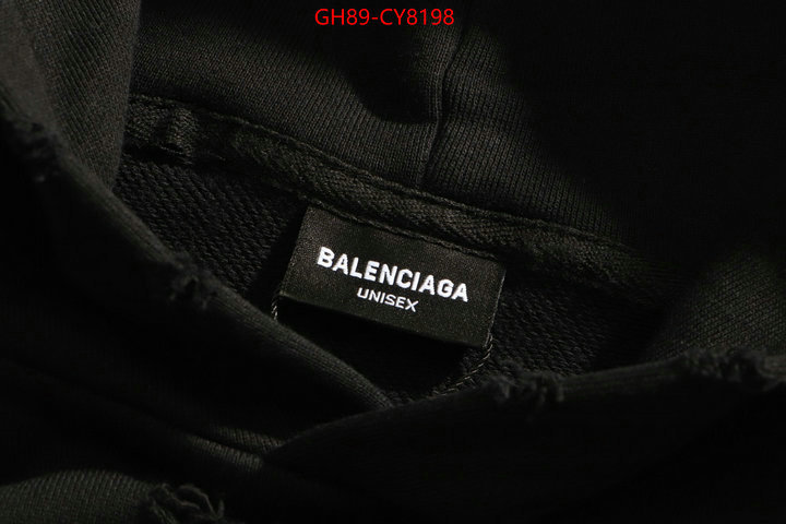 Clothing-Balenciaga shop designer replica ID: CY8198 $: 89USD