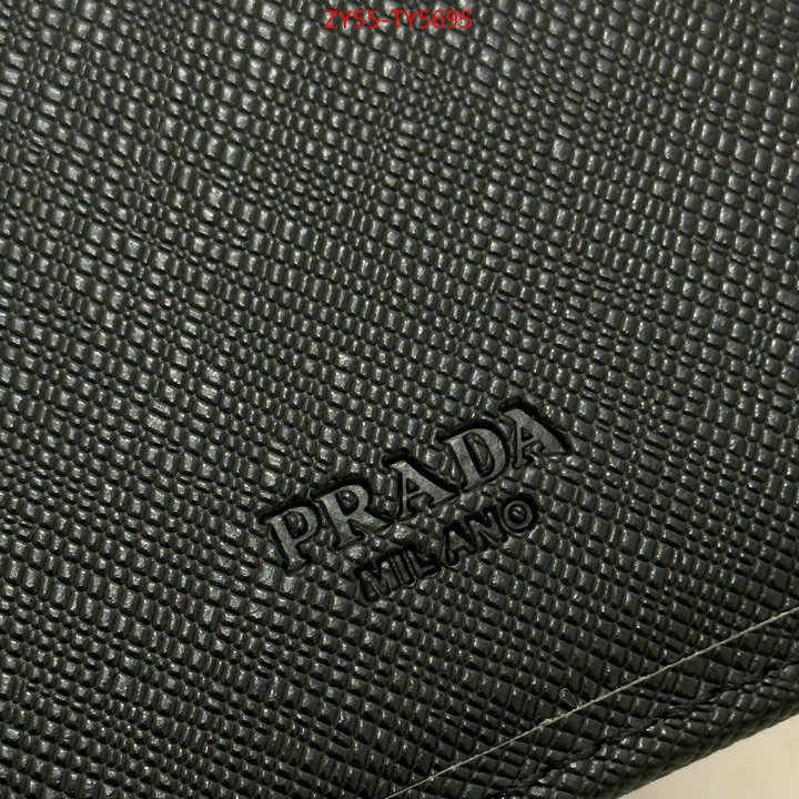 Prada Bags (4A)-Wallet fake high quality ID: TY5695 $: 55USD