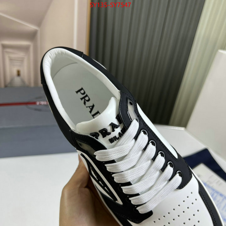 Men shoes-Prada high quality ID: SY7547 $: 135USD