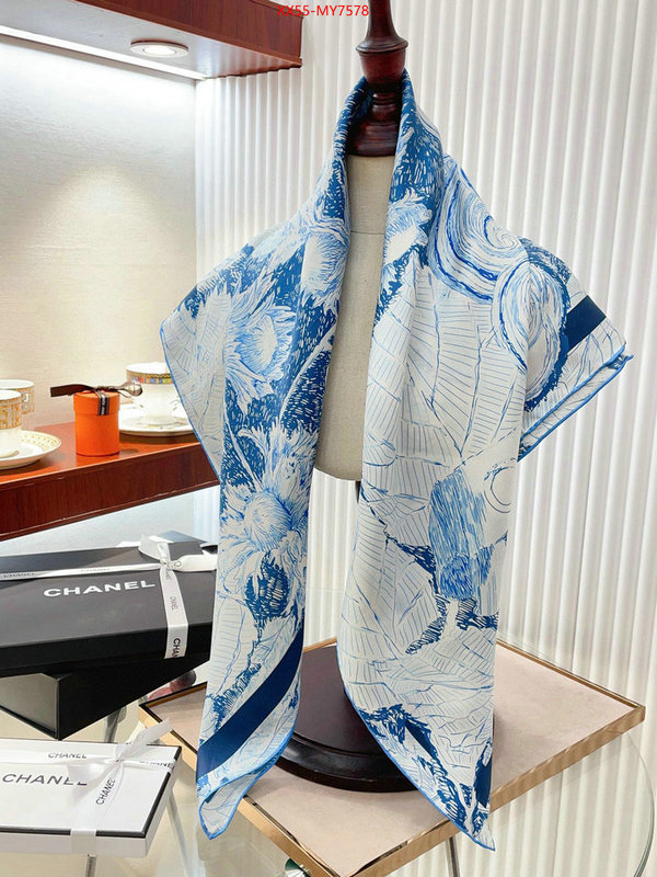 Scarf-Chanel sale outlet online ID: MY7578 $: 55USD