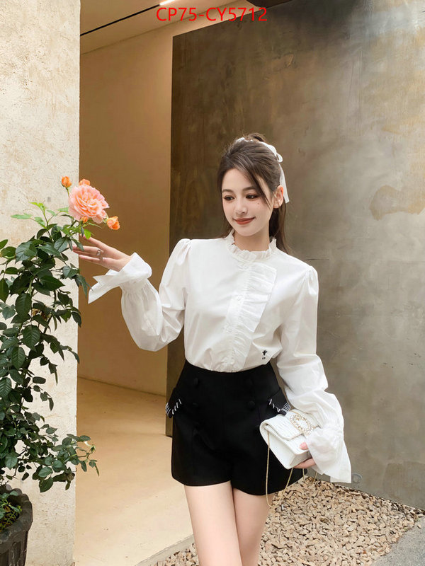 Clothing-Dior what is a counter quality ID: CY5712 $: 75USD