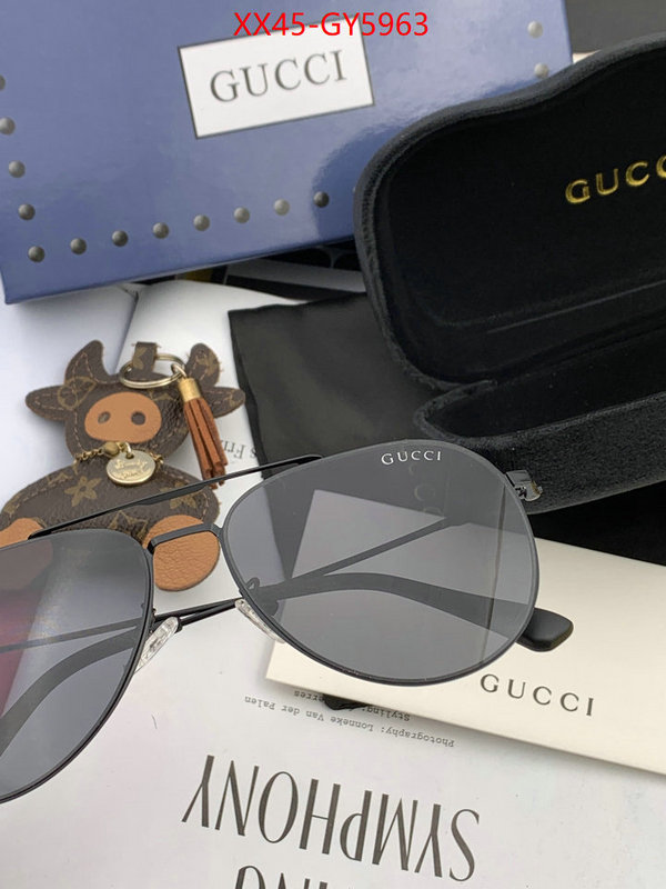 Glasses-Gucci what best designer replicas ID: GY5963 $: 45USD