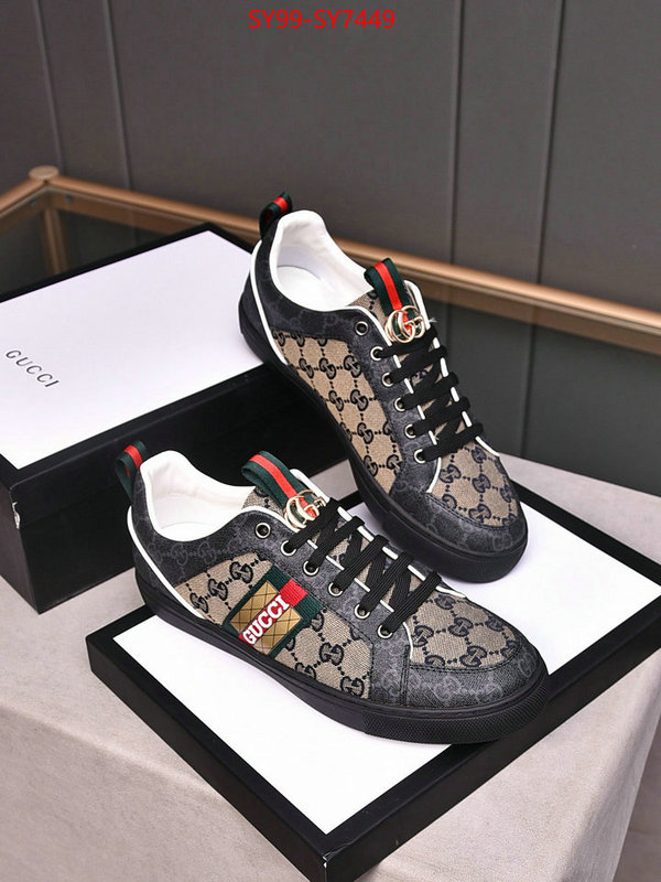 Men Shoes-Gucci where to buy high quality ID: SY7449 $: 99USD