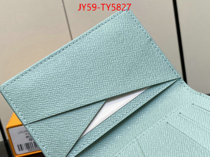 LV Bags(TOP)-Wallet highest product quality ID: TY5827 $: 59USD