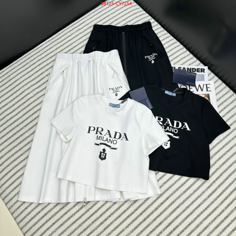 Clothing-Prada high quality ID: CY7254 $: 125USD