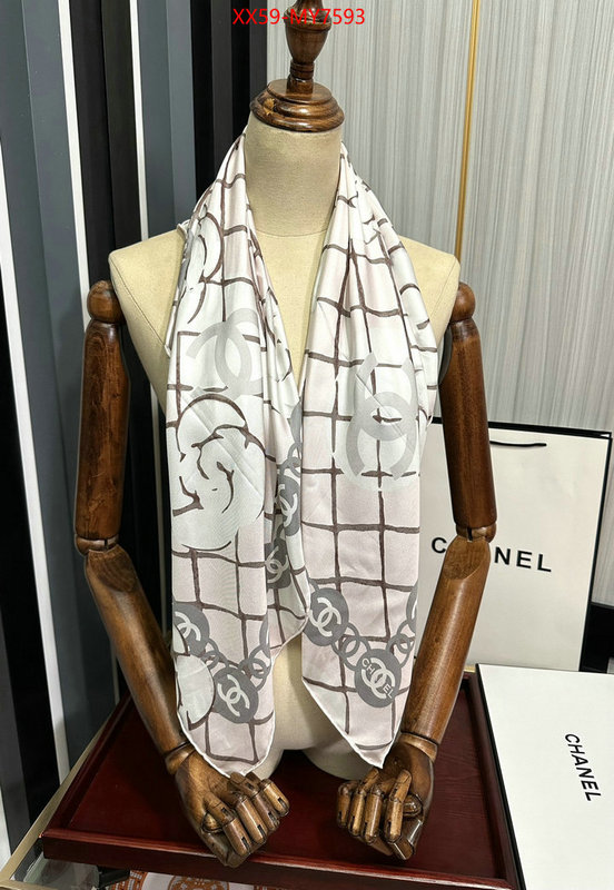 Scarf-Chanel fake cheap best online ID: MY7593 $: 59USD