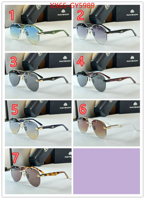 Glasses-Maybach quality replica ID: GY5989 $: 65USD