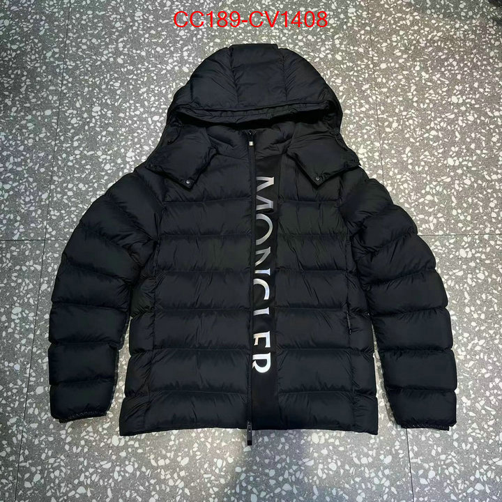 Down jacket Men-Moncler replica shop ID: CV1408 $: 189USD