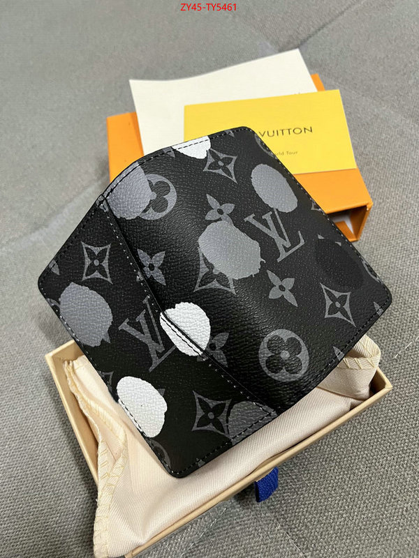 LV Bags(4A)-Wallet 1:1 replica wholesale ID: TY5461 $: 45USD