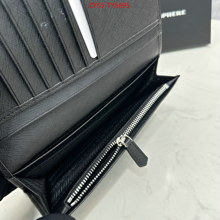 Prada Bags (4A)-Wallet fake high quality ID: TY5695 $: 55USD