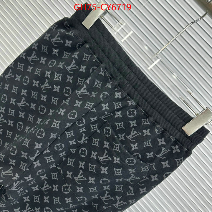 Clothing-LV replica 2023 perfect luxury ID: CY6719 $: 75USD