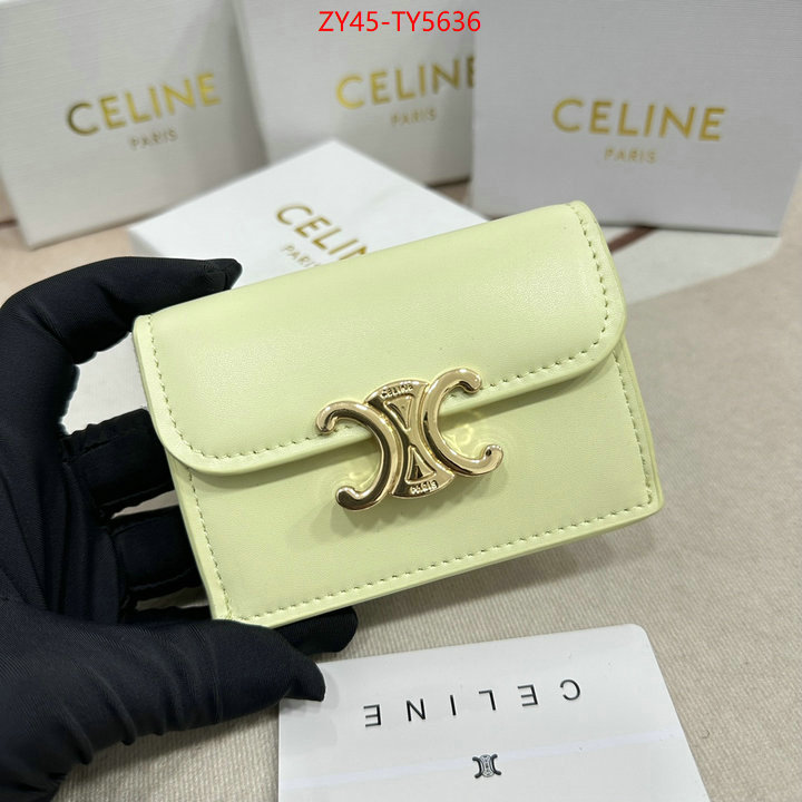 CELINE Bags(4A)-Wallet where should i buy to receive ID: TY5636 $: 45USD