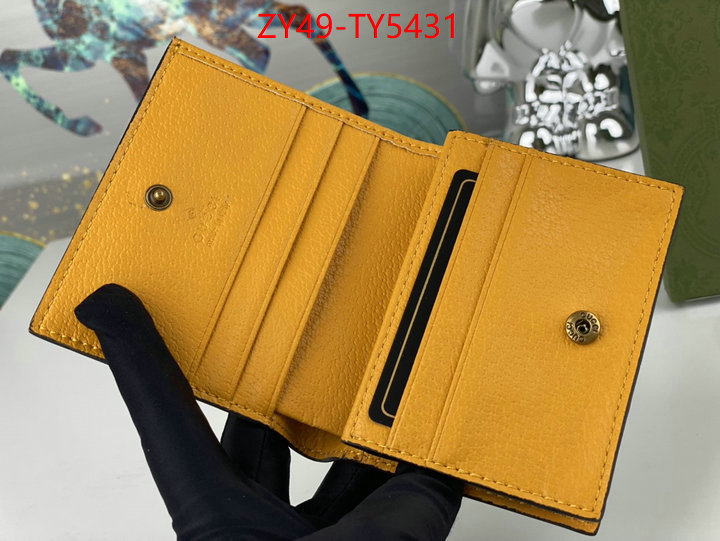 Gucci Bags(4A)-Wallet- the highest quality fake ID: TY5431 $: 49USD