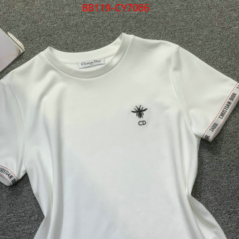 Clothing-Dior designer 1:1 replica ID: CY7086 $: 119USD