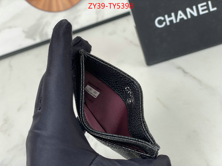 Chanel Bags(4A)-Wallet- top quality ID: TY5398 $: 39USD