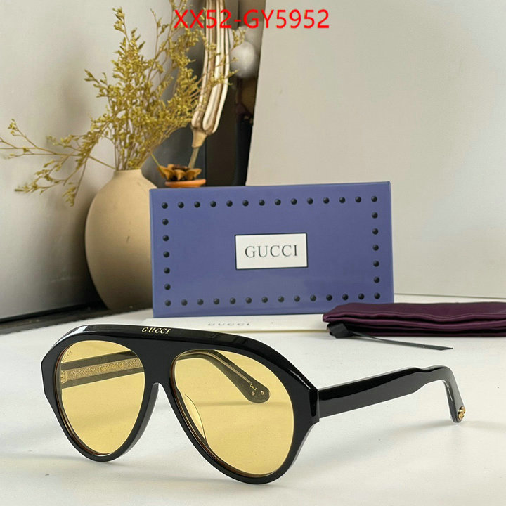 Glasses-Gucci best replica quality ID: GY5952 $: 52USD