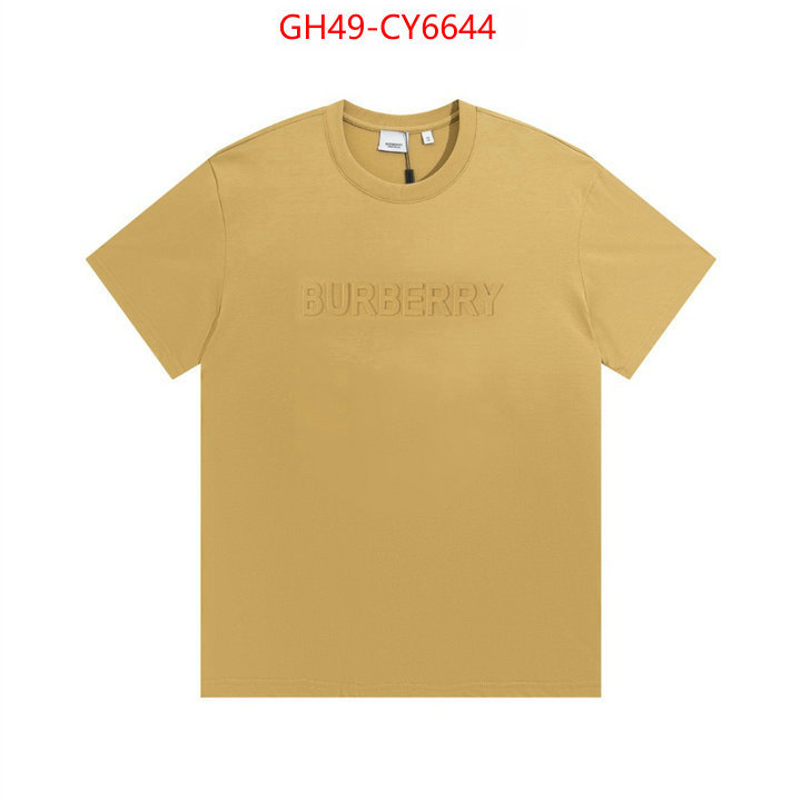 Clothing-Burberry high quality online ID: CY6644 $: 49USD