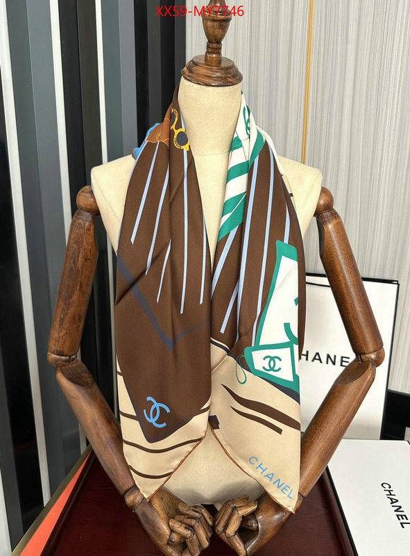 Scarf-Chanel best quality fake ID: MY7746 $: 59USD