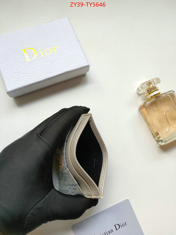 Dior Bags(4A)-Wallet- replica 1:1 high quality ID: TY5646 $: 39USD