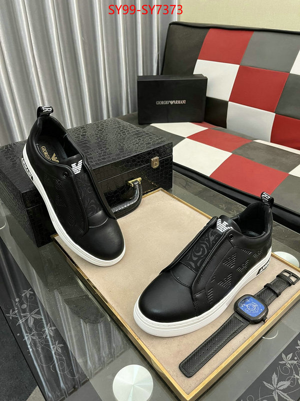 Men shoes-Armani luxury cheap replica ID: SY7373 $: 99USD