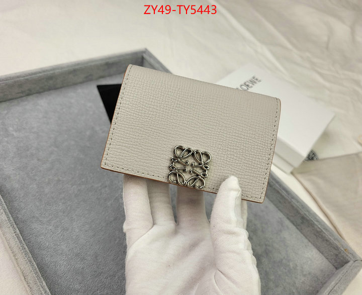 Loewe Bags(4A)-Wallet 1:1 replica wholesale ID: TY5443 $: 49USD