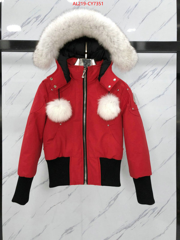 Down jacket Women-Moose Kunckles shop designer replica ID: CY7351 $: 219USD