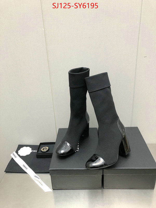 Women Shoes-Chanel shop cheap high quality 1:1 replica ID: SY6195 $: 125USD