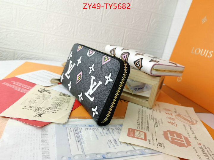 LV Bags(4A)-Wallet where should i buy replica ID: TY5682 $: 49USD