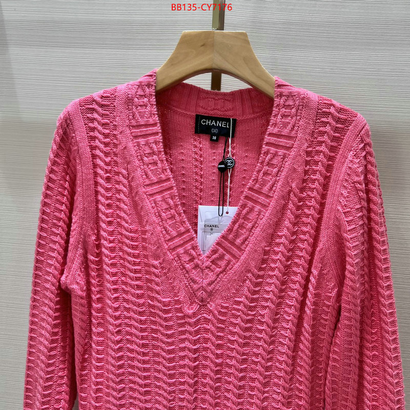 Clothing-Chanel buy the best replica ID: CY7176 $: 135USD