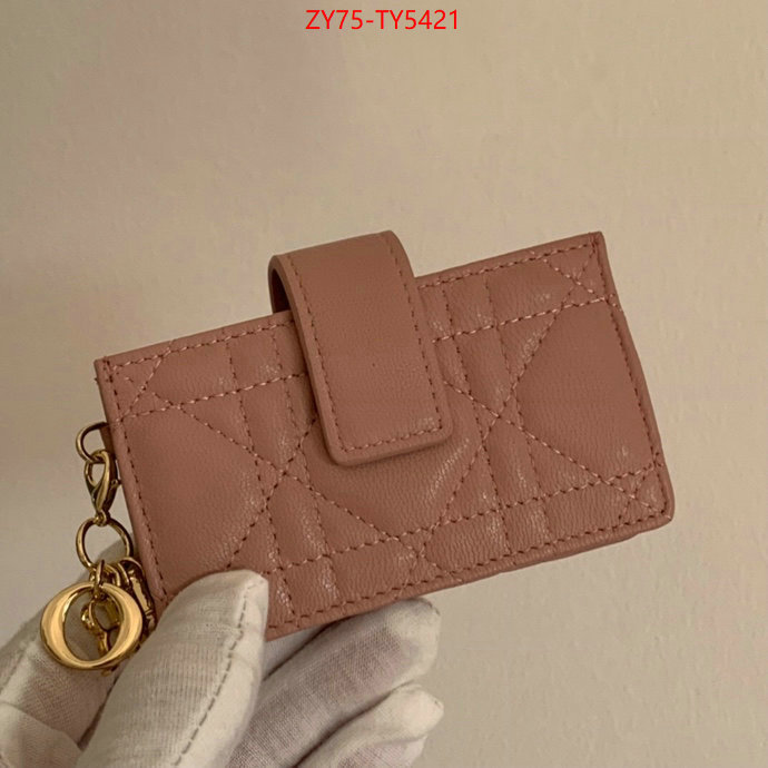 Dior Bags(4A)-Wallet- aaaaa+ replica ID: TY5421 $: 75USD