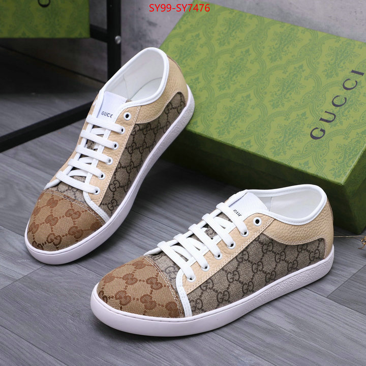 Men Shoes-Gucci mirror copy luxury ID: SY7476 $: 99USD