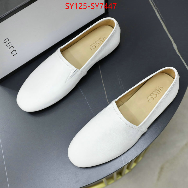 Men Shoes-Gucci where to buy high quality ID: SY7447 $: 125USD