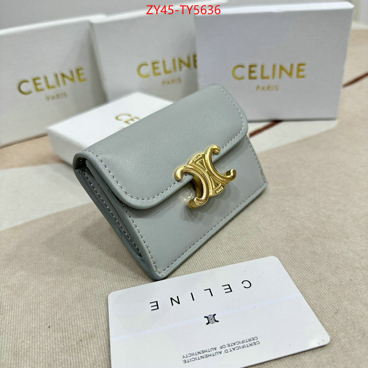 CELINE Bags(4A)-Wallet where should i buy to receive ID: TY5636 $: 45USD