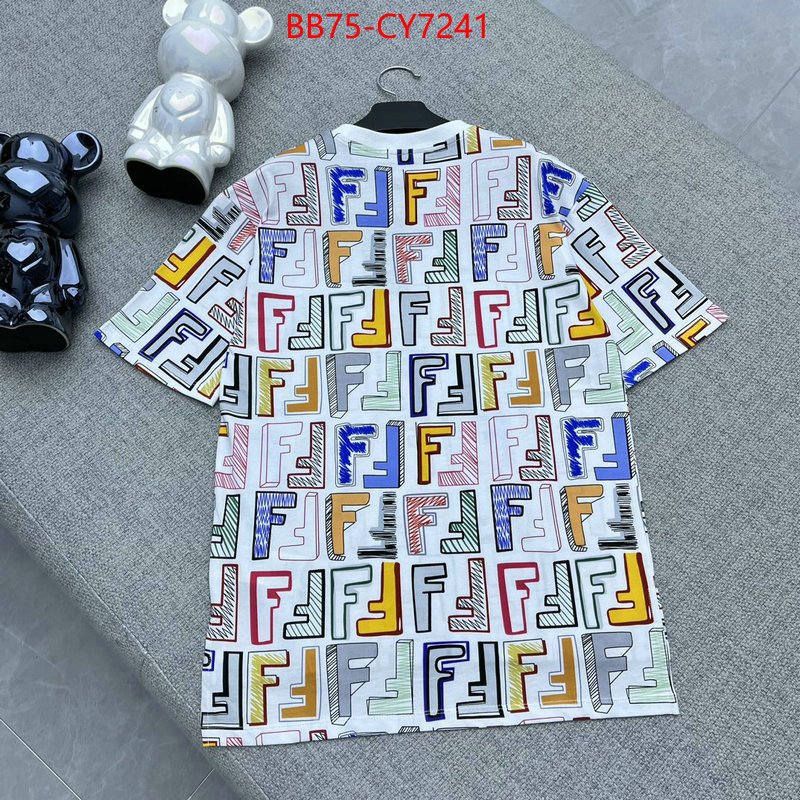 Clothing-Fendi top fake designer ID: CY7241 $: 75USD