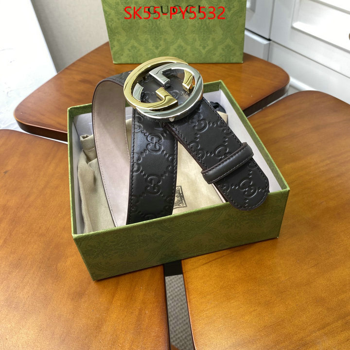 Belts-Gucci replicas ID: PY5532 $: 55USD