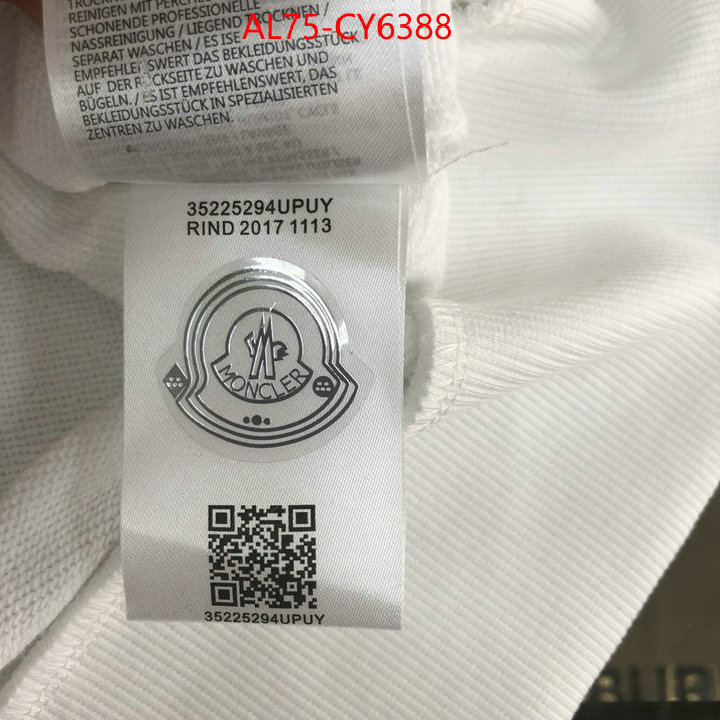 Clothing-Moncler how can i find replica ID: CY6388 $: 75USD