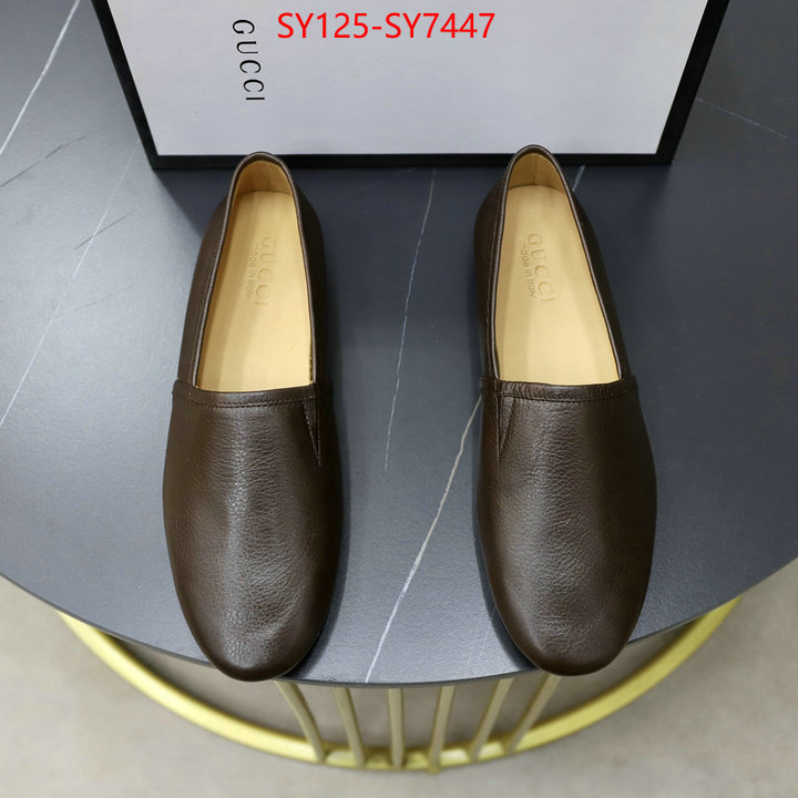 Men Shoes-Gucci where to buy high quality ID: SY7447 $: 125USD