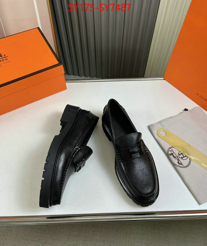 Men Shoes-Hermes what is a counter quality ID: SY7487 $: 175USD