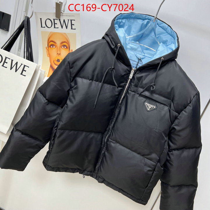 Down jacket Women-Prada designer fake ID: CY7024 $: 169USD