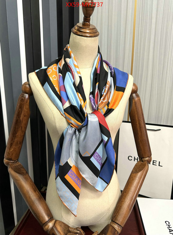 Scarf-Chanel perfect quality ID: MY7737 $: 59USD