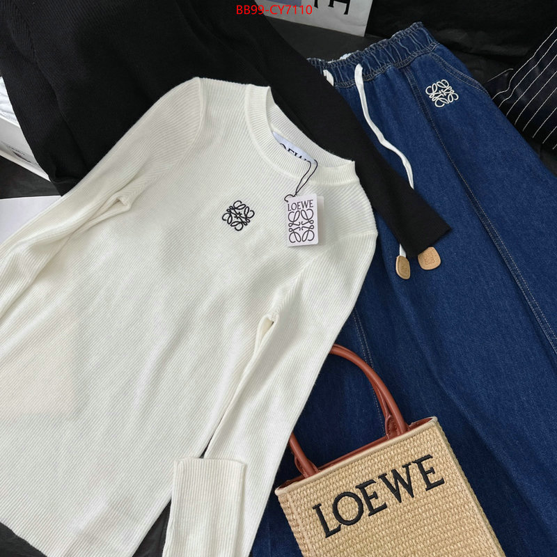 Clothing-Loewe quality aaaaa replica ID: CY7110 $: 99USD