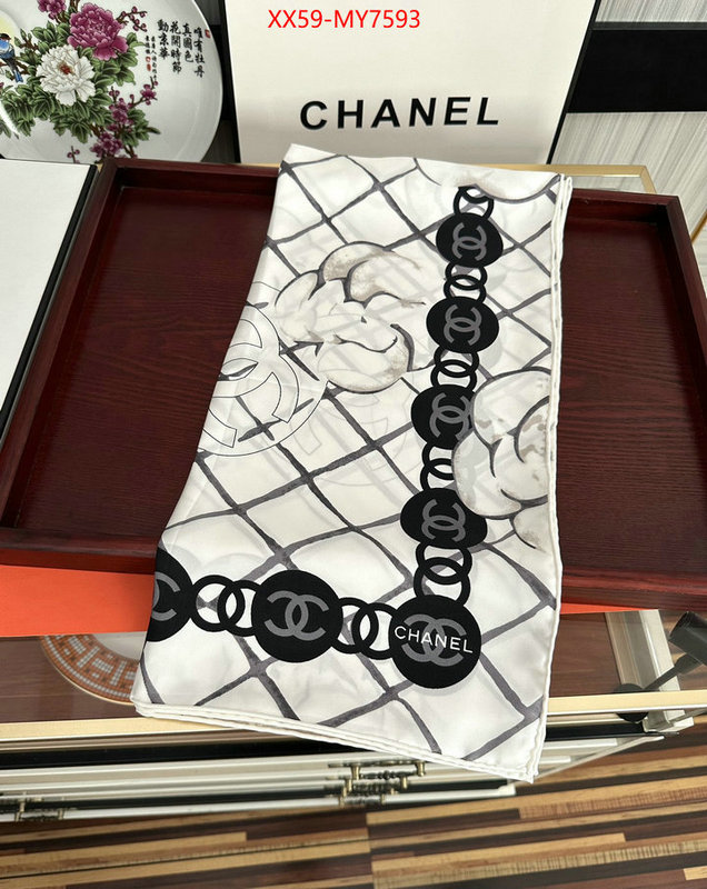 Scarf-Chanel fake cheap best online ID: MY7593 $: 59USD