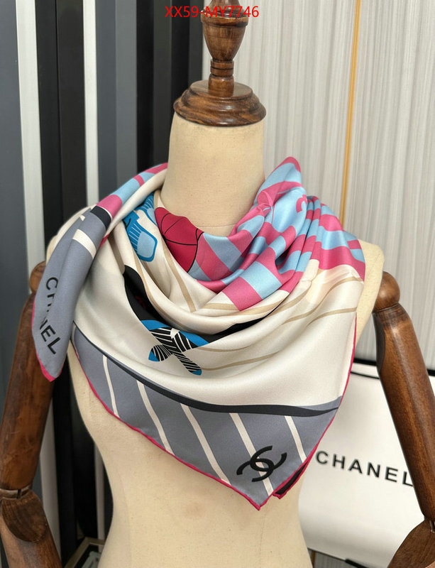 Scarf-Chanel best quality fake ID: MY7746 $: 59USD