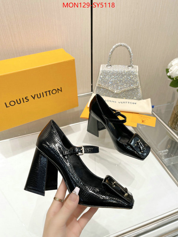 Women Shoes-LV wholesale 2023 replica ID: SY5118 $: 129USD