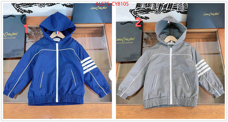 Kids clothing-Thom Browne high quality replica ID: CY8105 $: 75USD