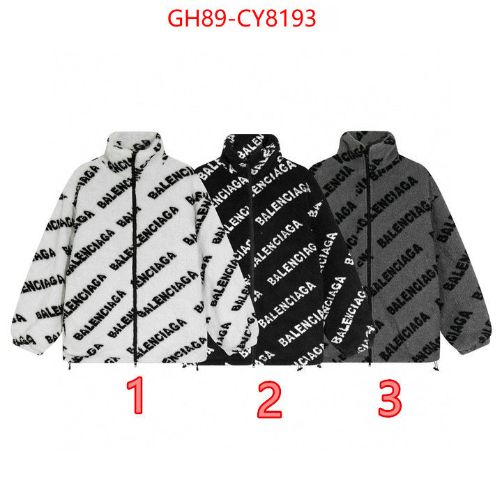 Clothing-Balenciaga find replica ID: CY8193 $: 89USD