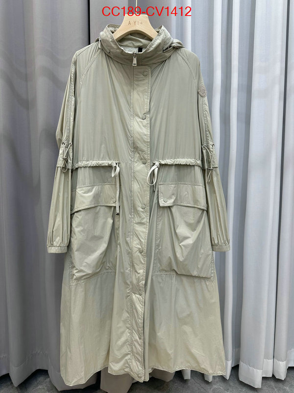 Down jacket Women-Moncler exclusive cheap ID: CV1412 $: 189USD