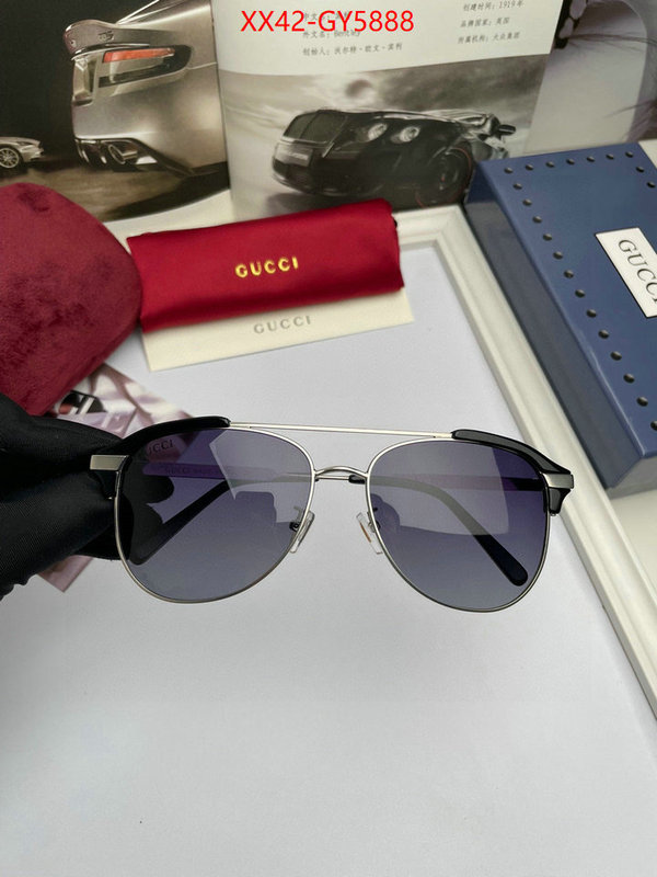 Glasses-Gucci wholesale china ID: GY5888 $: 42USD