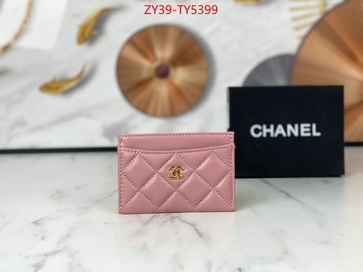 Chanel Bags(4A)-Wallet- best quality designer ID: TY5399 $: 39USD