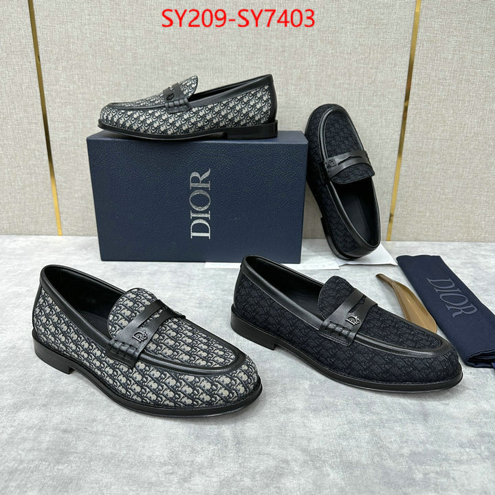 Men shoes-Dior what best designer replicas ID: SY7403 $: 209USD